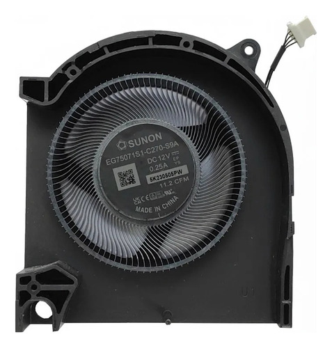 Cooler Cpu E Gpu Dell Dell G15 5530 G16 7630 2023 12v