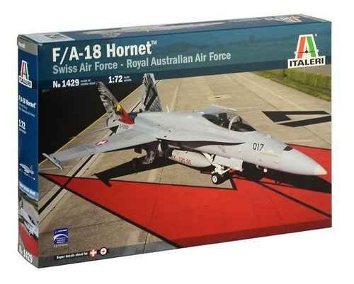 F/a-18 Hornet  By Italeri # 1429 Escala 1/72