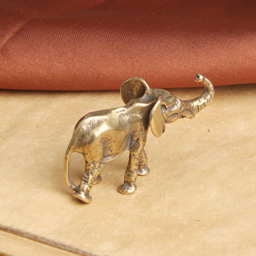 2 Estatuilla En Miniatura, Mini Escultura Animal,
