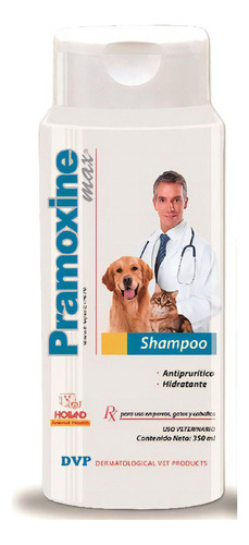 Shampoo Pramoxine Max 350 Ml Avena Hidrata Y Reduce Comezón Tono De Pelaje Recomendado