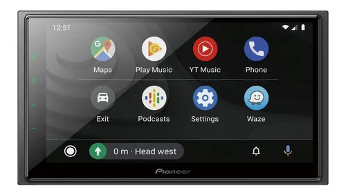 Radio Para Carro Pioneer Dmh-z6350bt Apple Carplay Android