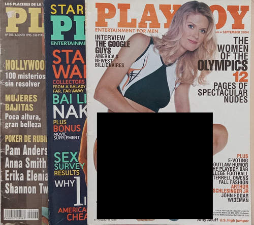 Lote 2 Revistas Playboy Us Y 1 Esp