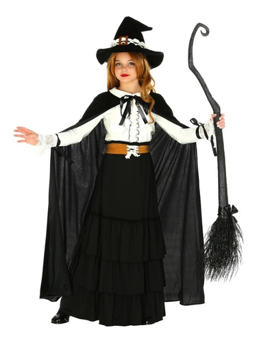 Disfraz De Bruja De Salem Para Niñas Envio Gratis