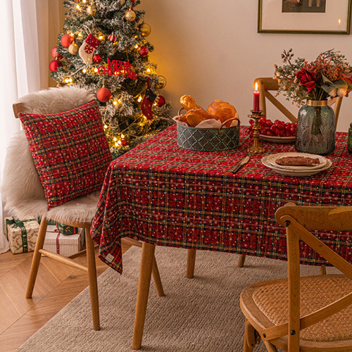 Mantel Navideño Adecuado Para Fiestas Y Banquetes