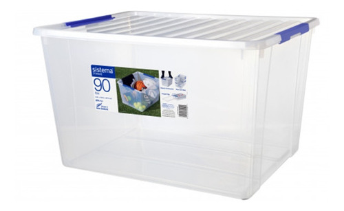 Caja Plástica Organizadora 90 Lts Multifunción Juguetes Y+
