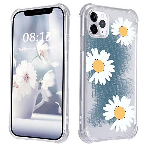 Daisy Flower Petal iPhone 11 Pro Case Ultra Drop-proof Trans