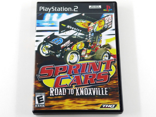 Sprint Cars Road To Knoxville Original Playstation 2 Ps2