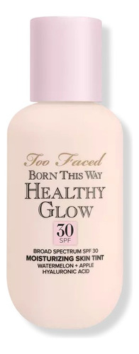 Base de maquillaje líquida Too Faced Born this Way Healthy glow tono cloud - 60mL