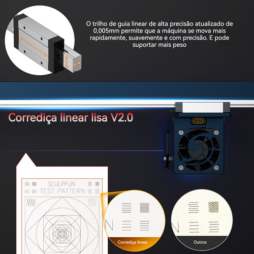 Sculpfun S30 Ultra Maquina Gravadora Laser Corte Cnc 33w