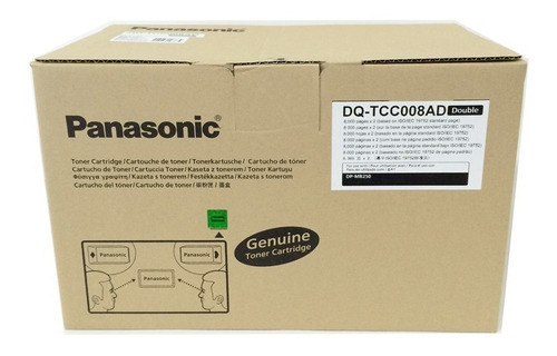 Tóner Impresora Panasonic Dp-mb250 (dq-tcc008ad), Dos Toners