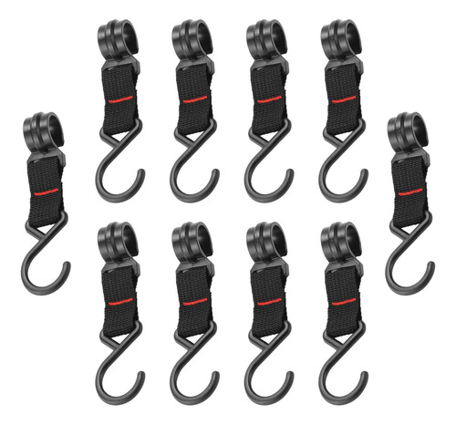 Correas Correa Para Colgar Gancho Camping 10 Piezas