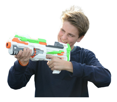 Pistola De Dardos Tipo Nerf Tack Pro Pistola Attack Educando