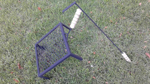 Parrilla 40x40con Atizador Ideal Para Camping