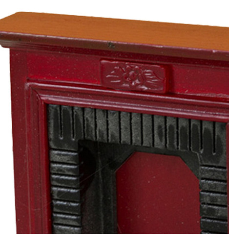 Nuevo 1/12 Mini Chimenea Diy Escena En Miniatura Modelo