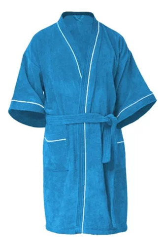 Bata De Baño 100% Algodon , Unisex, Unitalla