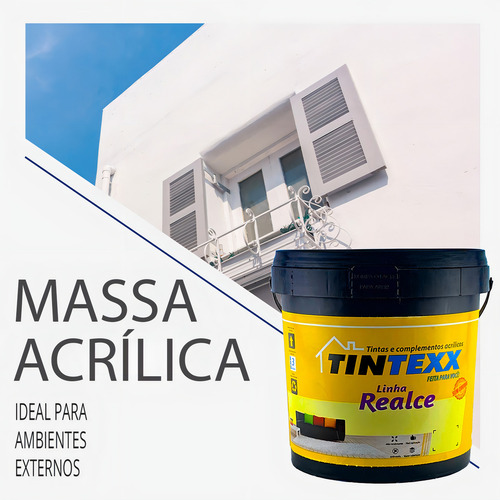 Masa acrílica de 5,5 kg | Áreas interiores y exteriores