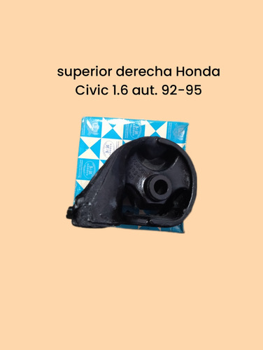 Base Motor Superior Derecha Honda Civic 1.6 Automático 92-95