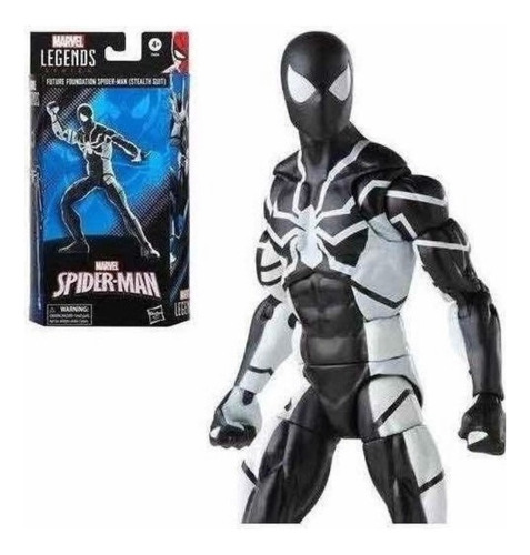 Spider-man Stealth Suit Marvel Legends Figura 6  Future