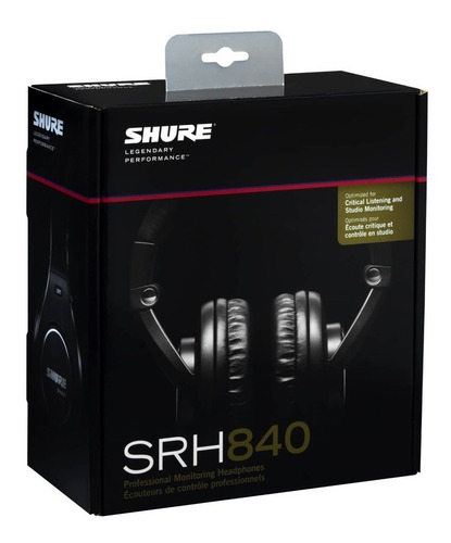 Auriculares Shure SRH840 negro
