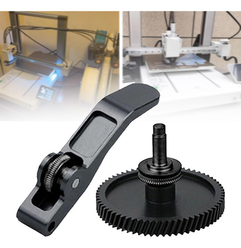 Conjunto De Rueda De Extrusión De Engranajes Negro