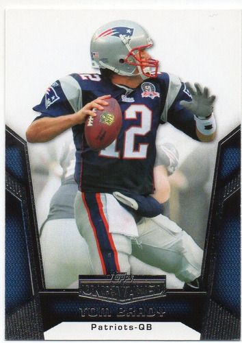 2010 Topps Unrivaled Tom Brady New England Patriots