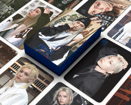 55 Photocards Stray Kids - Felix Edition