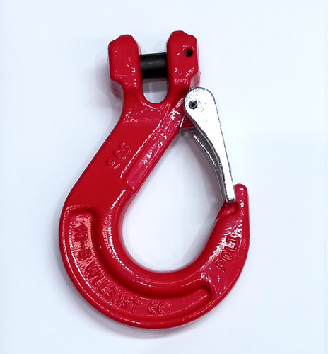 Gancho Clevis C/ Trava 16mm Aço Alloy 8,00ton. P/ Corrente 