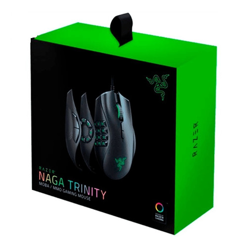 Mouse Razer Naga Trinity 16k Dpi Mmo/moba Chroma