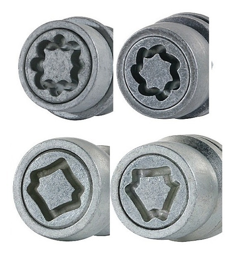 Tuercas Antirrobo Farad S Giratoria El+seguro Vw Amarok