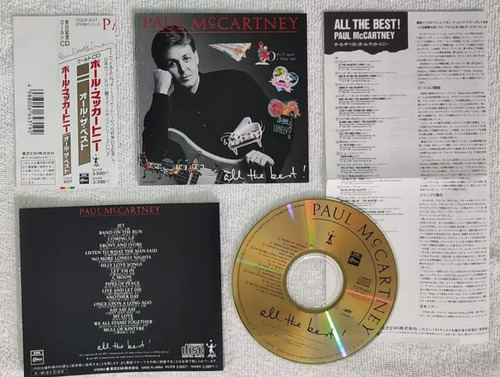 Paul Mccartney All The Best Special Edition Japan Gold (Usado)