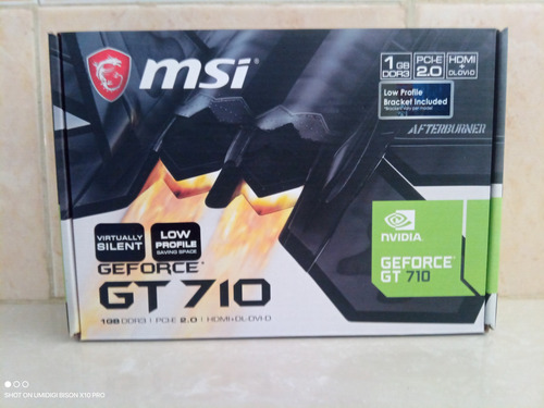 Imagen 1 de 6 de Tarjeta De Vídeo Gtx Geforce 710 1gb