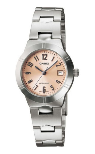 Reloj Para Mujer Casio Ltp_1241d_4a3 Plateado