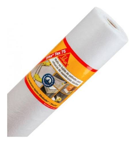 Imagen 2 de 6 de Sika Tex 75 Manta / Velo Rollo De 26m2 Sika