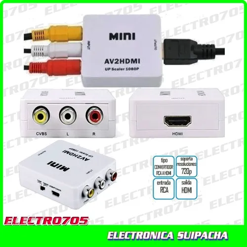 Convertidor de Audio Video a HDMI