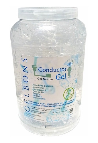 Gel Conductor Premium Electroestimulador Ultrasonido 4l