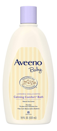 Aveeno Baby Calming Cmfrt Baño 18 Oz