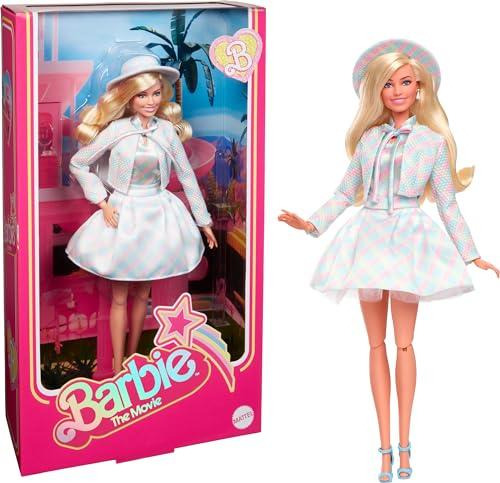 Muñeca Barbie De La Película Con Conjunto A Cuadros Con