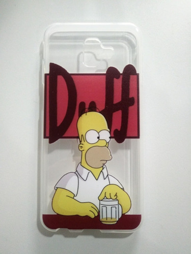 Funda Flexible Homero Duff Compatible Con Samsung J6 Plus