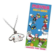 Comprar Collares De Metal Kuromi Melody Kitty Cinnamoroll X10 Dijes Cinnamoroll