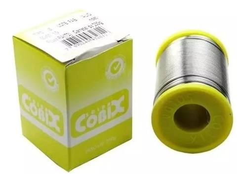 Estanho Solda Fio Cobix 50x50 Com Fluxo 1,5 Mm - 250g