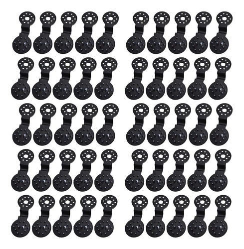 50x Clips De Plástico De Tela De Sombra Clips De Red De