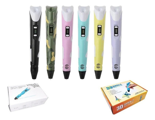 Bolígrafo Lápiz Impresora 3d Pack+3x3m Filamentos