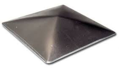 Tapa Caño Estructural Piramide 80 X 80 Herrajes Roma