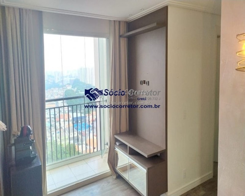 Imagem 2 de 15 de Vendo Apartamento 57 M² - Cond. Fatto Vila Rio - Apartamento A Venda No Bairro Jardim Las Vegas - Guarulhos, Sp - Sc00999