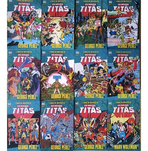 Hq Lendas Do Universo Dc: Os Novos Titãs - Coleção Completa! (Usado)