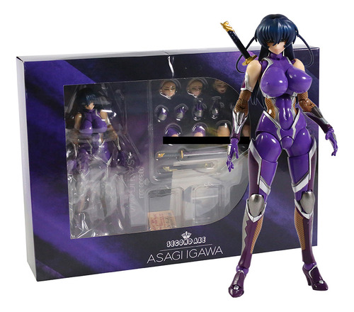 Taimanin Series Figure Second Axe Asagi Igawa Action Figure