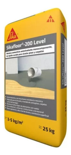 Sikafloor 200 Level Mortero Nivelacion Autonivelante 4-20mm