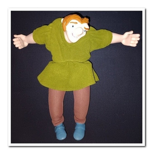 Quasimodo Jorobado De Notre Dame Peluche, 25x25 Cms. Aprox. (Usado)