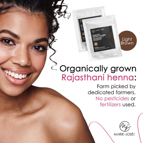 Brow Henna Tinting Kit - 10 Applications - Colors Up To 6 We