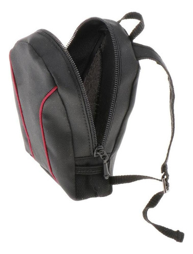 Accesorios Masculinos A Escala 1/6 Negro Con Rojo